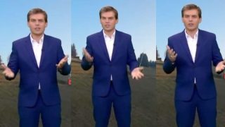 Sébastien Thomas de France 2 fait le geste "6-7" en direct, un meme viral envahit la météo
