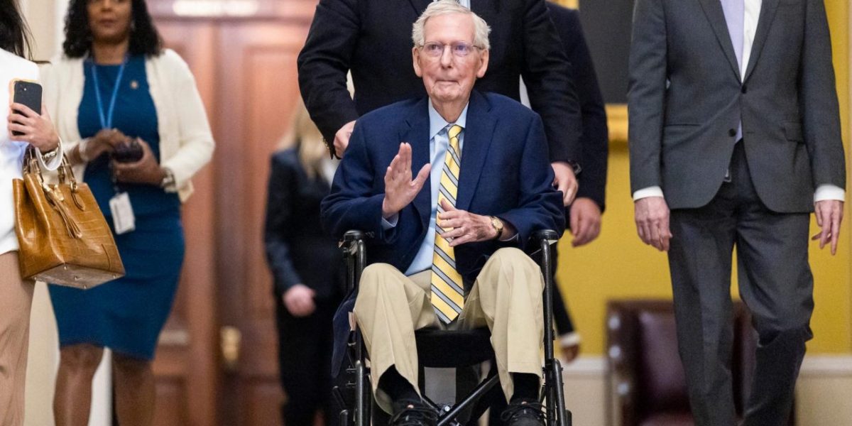 Mitch McConnell de retour au Sénat après trois mois d'absence pour raisons de santé
