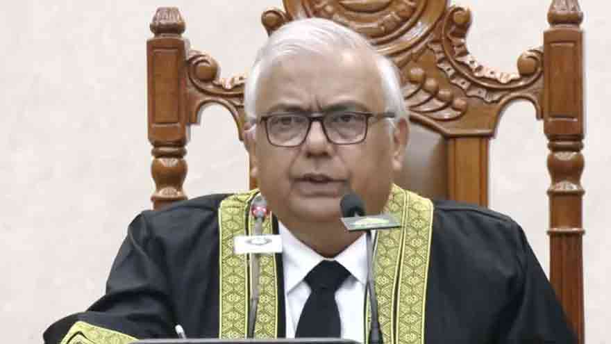 Pakistan : le chef de la justice constitutionnelle rappelle la primauté de la Constitution