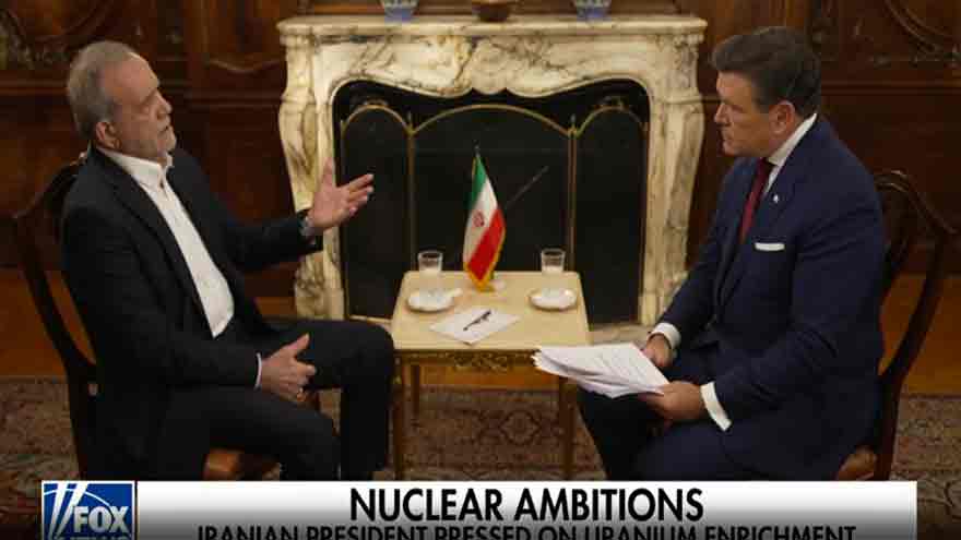 Pézeshkian dément toute ambition nucléaire de l'Iran et accuse Washington d'avoir fait échouer la diplomatie