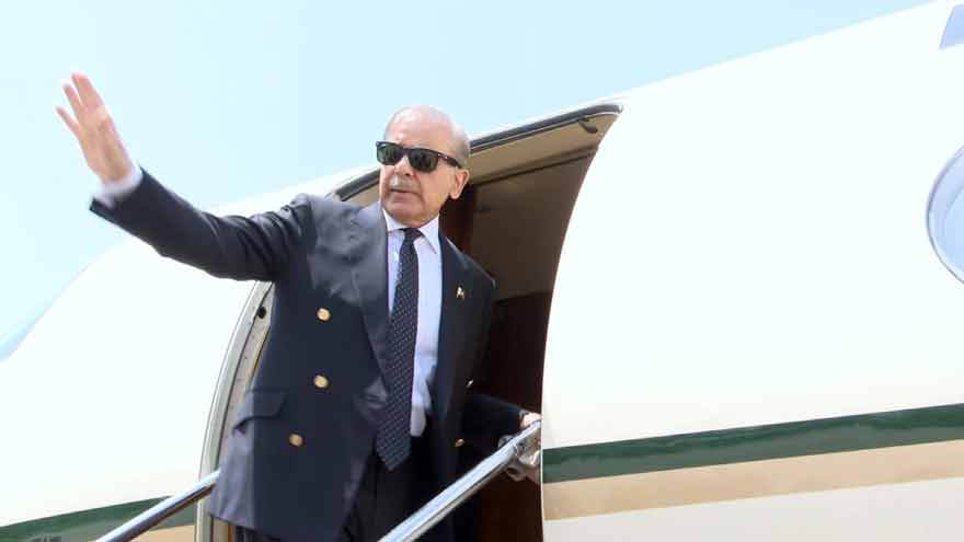 Shehbaz Sharif à Londres pour un bilan médical après sa tournée américaine