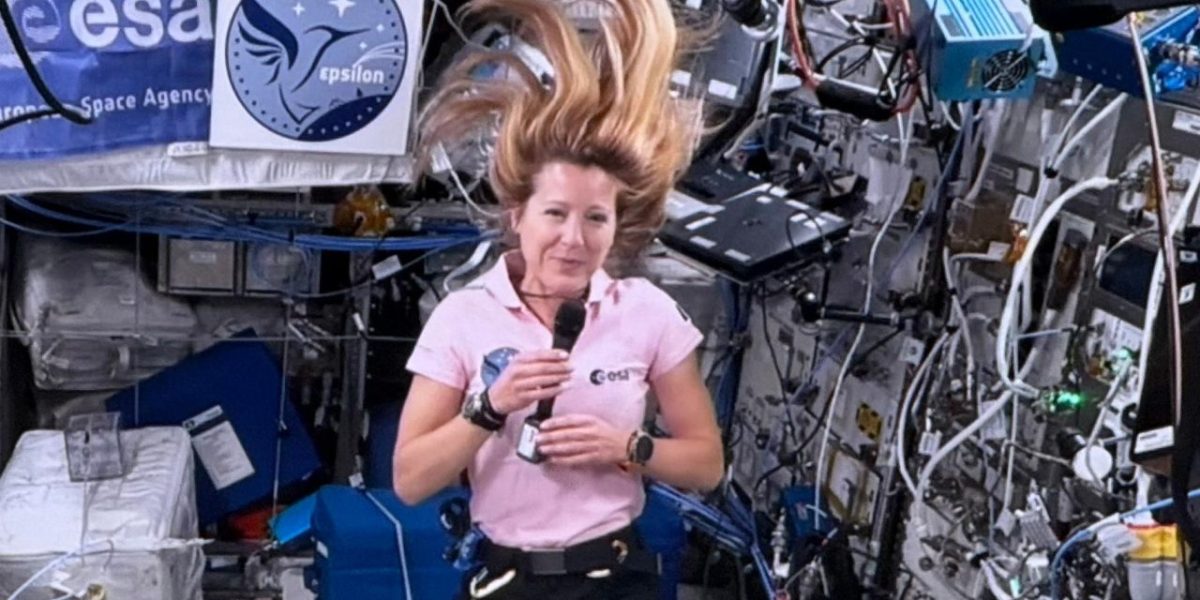Sophie Adenot mène une sortie spatiale 100 % féminine à bord de l’ISS