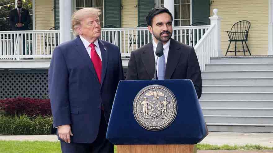 Trump et Mamdani se rencontrent à Gracie Mansion pour parler du logement