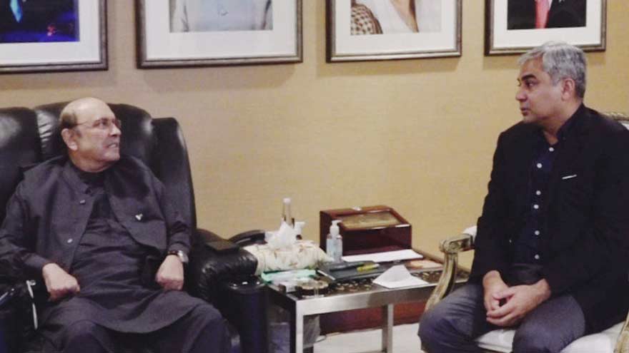 Zardari et Naqvi se concertent à Karachi sur les affaires politiques