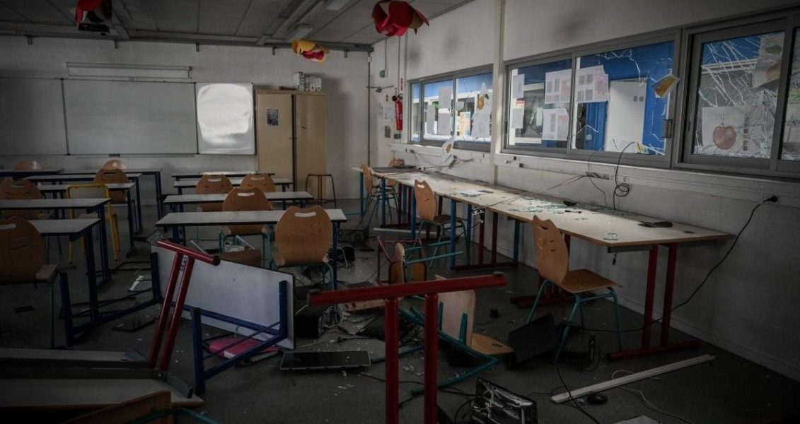 Un lycée de Lormont saccagé en marge des manifestations étudiantes, des dégâts considérables