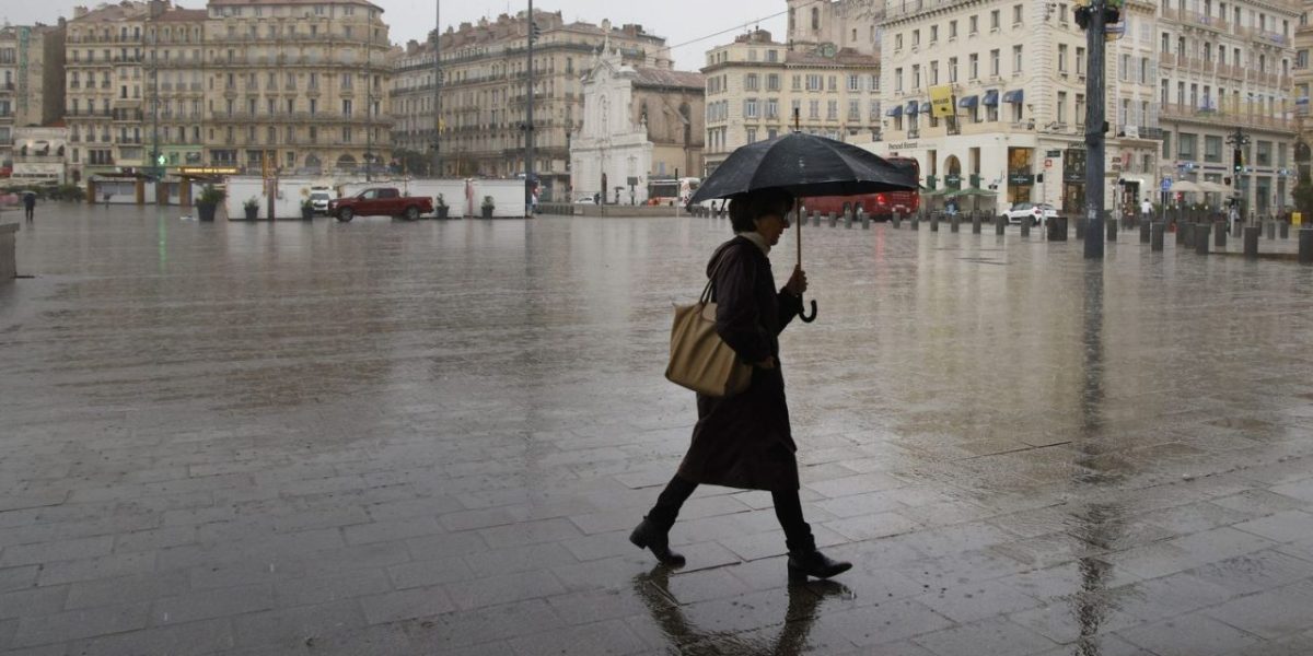 Corse-du-Sud placée en alerte orange pluie-inondation, le système méditerranéen se décale vers l'est