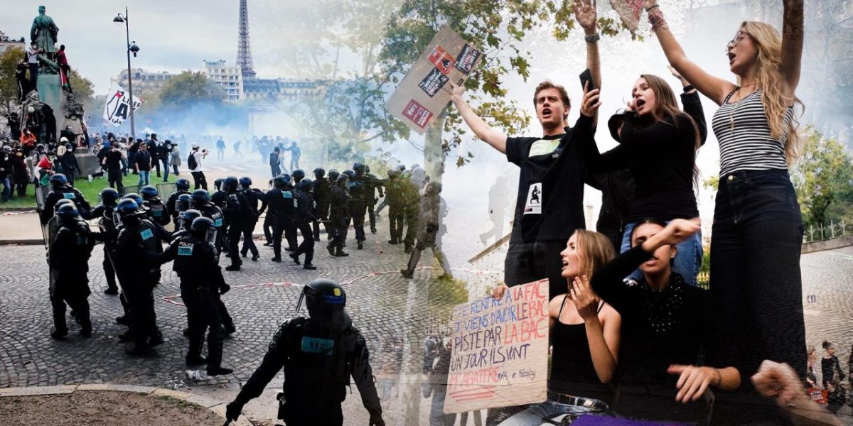 France : les étudiants manifestent dans tout le pays pour de meilleures écoles