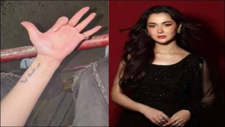 Hania Aamir dévoile un nouveau tatouage en arabe porteur d’un message d’amour de soi