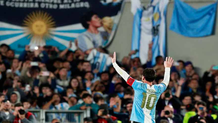 Messi fait ses adieux à l'Argentine avec un but et deux passes décisives
