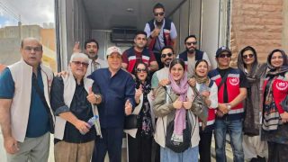 Des acteurs pakistanais apportent aide et réconfort aux familles gazaouies déplacées en Jordanie
