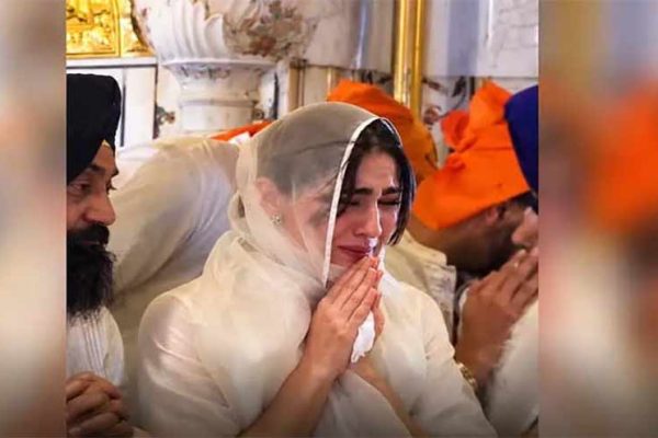 Sara Ali Khan en larmes au Temple d&rsquo;Or : la séquence qui émeut Internet
