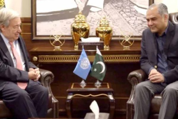 Guterres s&rsquo;entretient avec des ministres pakistanais sur la sécurité à Islamabad